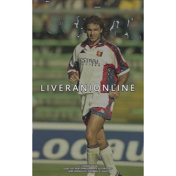 06-09-1998 BERGAMO-CAMPIONATO DI CALCIO SERIE B ATALANTA GENOA 1-0 NELLA FOTO COSIMO FRANCIOSO AG ALDO LIVERANI SAS