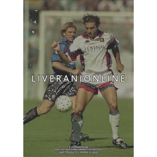 06-09-1998 BERGAMO-CAMPIONATO DI CALCIO SERIE B ATALANTA GENOA 1-0 NELLA FOTO COSIMO FRANCIOSO AG ALDO LIVERANI SAS