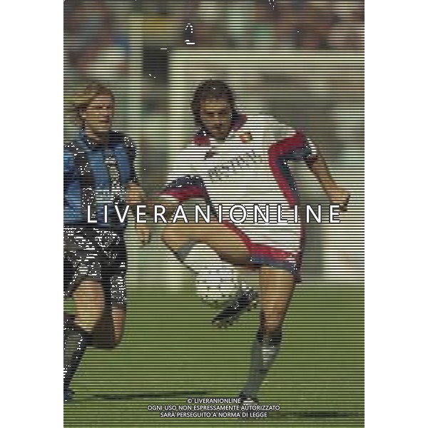 06-09-1998 BERGAMO-CAMPIONATO DI CALCIO SERIE B ATALANTA GENOA 1-0 NELLA FOTO COSIMO FRANCIOSO AG ALDO LIVERANI SAS