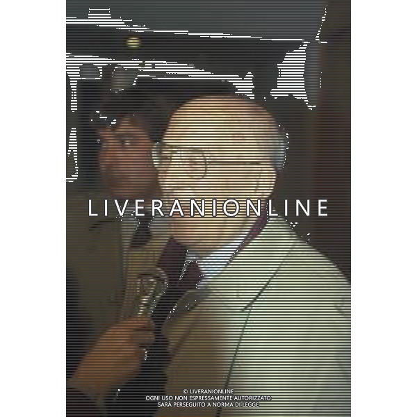 ANTONINO CAPONNETTO, Magistrato Italiano ad Appiano Gentile nel 1996 ©ARCHIVIO / AGENZIA ALDO LIVERANI SAS