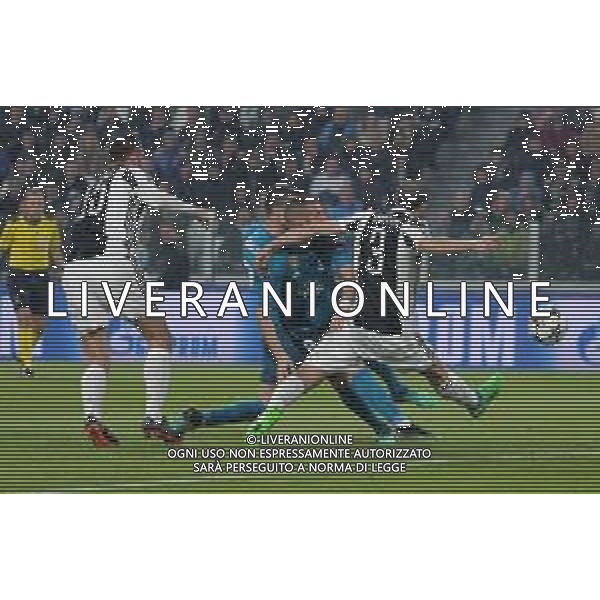 UEFA Champions League 2017/2018 Quarti di Finale Andata Torino - 03.04.2018 Juventus-Real Madrid Nella Foto: il gol di cristiano ronaldo del 0-1 /Ph.Vitez-Ag. Aldo Liverani