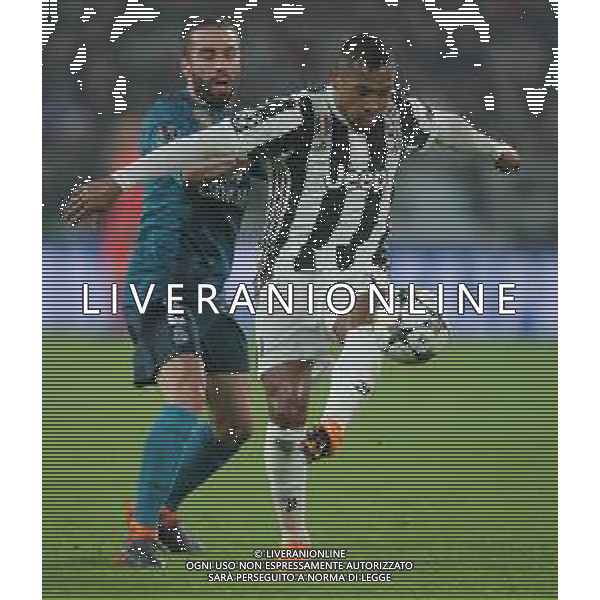 UEFA Champions League 2017/2018 Quarti di Finale Andata Torino - 03.04.2018 Juventus-Real Madrid Nella Foto:alex sandro e carvajal Daniel /Ph.Vitez-Ag. Aldo Liverani