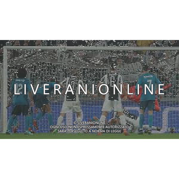 UEFA Champions League 2017/2018 Quarti di Finale Andata Torino - 03.04.2018 Juventus-Real Madrid Nella Foto: gonzalo higuain colpisce la traversa /Ph.Vitez-Ag. Aldo Liverani