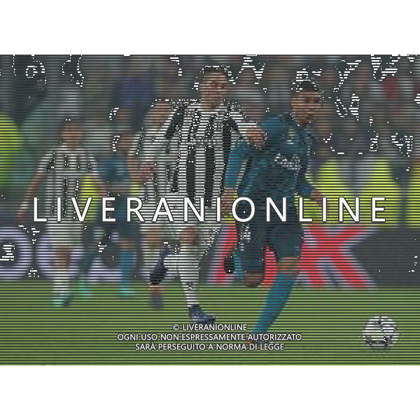 UEFA Champions League 2017/2018 Quarti di Finale Andata Torino - 03.04.2018 Juventus-Real Madrid Nella Foto: casemiro e bentancur /Ph.Vitez-Ag. Aldo Liverani