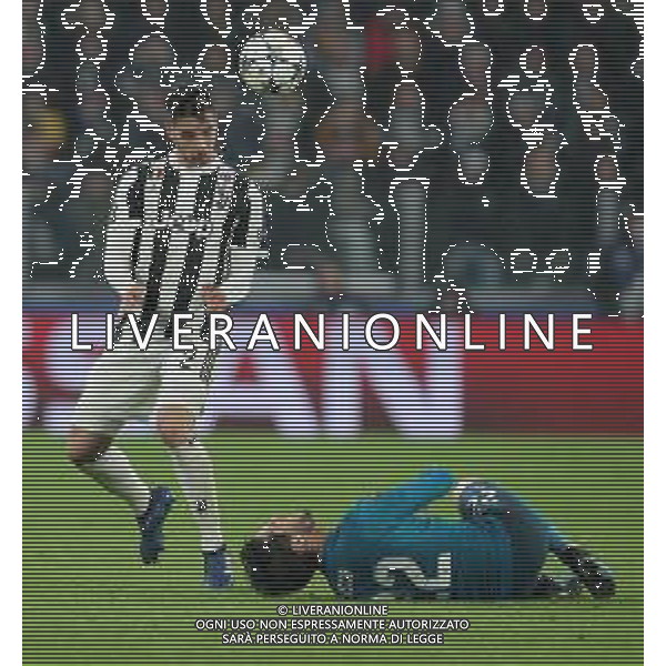UEFA Champions League 2017/2018 Quarti di Finale Andata Torino - 03.04.2018 Juventus-Real Madrid Nella Foto: mattia de sciglio e isco /Ph.Vitez-Ag. Aldo Liverani