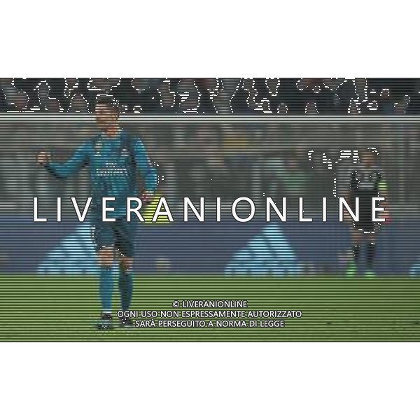 UEFA Champions League 2017/2018 Quarti di Finale Andata Torino - 03.04.2018 Juventus-Real Madrid Nella Foto: esultanza dopo il secondo gol di cristiano ronaldo /Ph.Vitez-Ag. Aldo Liverani