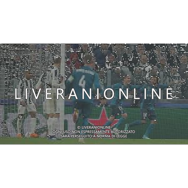 UEFA Champions League 2017/2018 Quarti di Finale Andata Torino - 03.04.2018 Juventus-Real Madrid Nella Foto: esultanza dopo il gol di marcelo /Ph.Vitez-Ag. Aldo Liverani