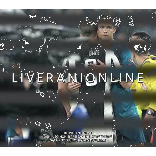 UEFA Champions League 2017/2018 Quarti di Finale Andata Torino - 03.04.2018 Juventus-Real Madrid Nella Foto: abbraccio di cristiano ronaldo e gonzalo higuain /Ph.Vitez-Ag. Aldo Liverani
