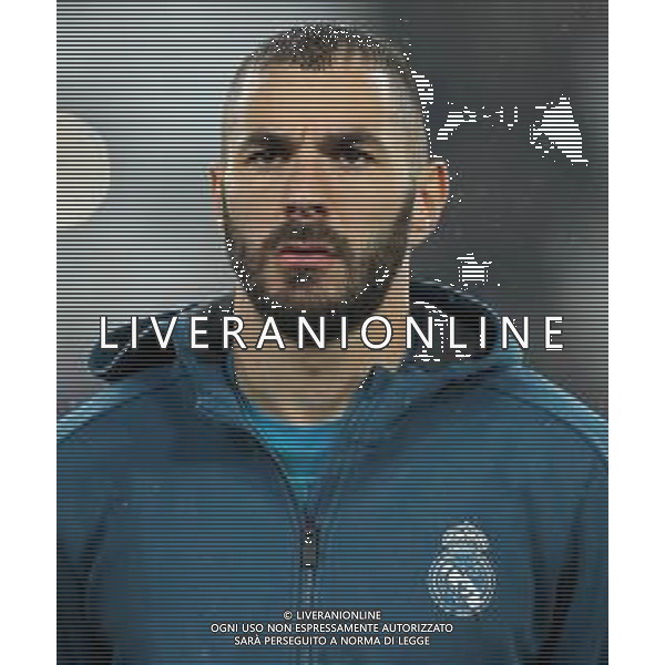 UEFA Champions League 2017/2018 Quarti di Finale Andata Torino - 03.04.2018 Juventus-Real Madrid Nella Foto:Karim Benzema /Ph.Vitez-Ag. Aldo Liverani