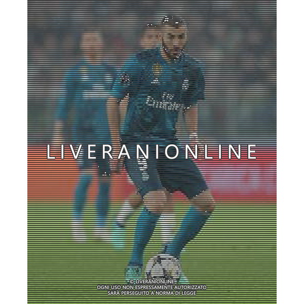 UEFA Champions League 2017/2018 Quarti di Finale Andata Torino - 03.04.2018 Juventus-Real Madrid Nella Foto:Benzema Karim /Ph.Vitez-Ag. Aldo Liverani