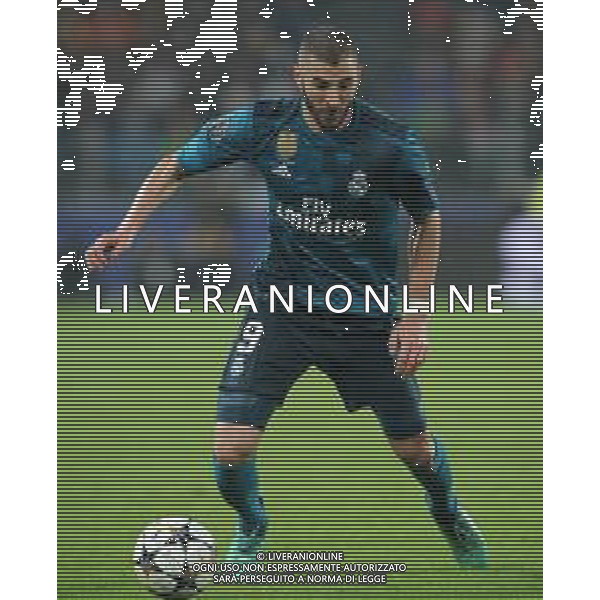UEFA Champions League 2017/2018 Quarti di Finale Andata Torino - 03.04.2018 Juventus-Real Madrid Nella Foto:Benzema Karim /Ph.Vitez-Ag. Aldo Liverani