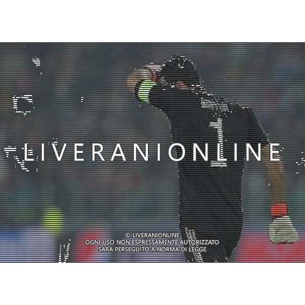 UEFA Champions League 2017/2018 Quarti di Finale Andata Torino - 03.04.2018 Juventus-Real Madrid Nella Foto:Buffon Gianluigi /Ph.Vitez-Ag. Aldo Liverani