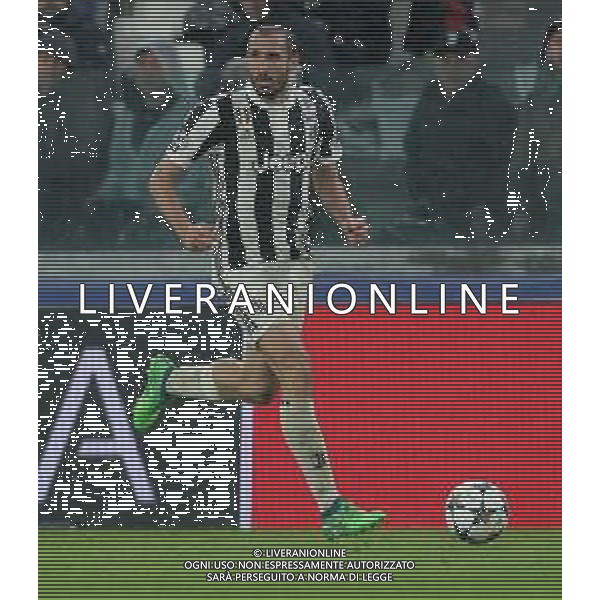 UEFA Champions League 2017/2018 Quarti di Finale Andata Torino - 03.04.2018 Juventus-Real Madrid Nella Foto:Chiellini Giorgio /Ph.Vitez-Ag. Aldo Liverani