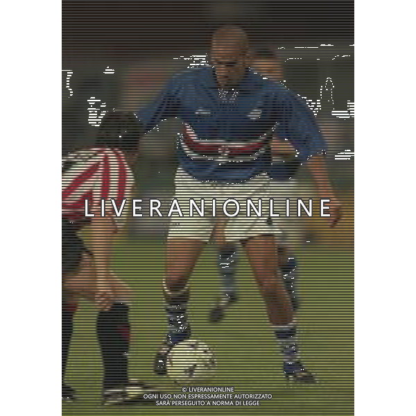 16-09-1997 GENOVA COPPA UEFA SAMPDORIA ATLETICO BILBAO 1-2 NELLA FOTO JUAN SEBASTIAN VERON AG ALDO LIVERANI SAS