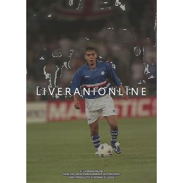 16-09-1997 GENOVA COPPA UEFA SAMPDORIA ATLETICO BILBAO 1-2 NELLA FOTO Angel Morales AG ALDO LIVERANI SAS