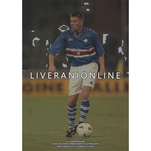 16-09-1997 GENOVA COPPA UEFA SAMPDORIA ATLETICO BILBAO 1-2 NELLA FOTO PIERRE LAIGLE AG ALDO LIVERANI SAS