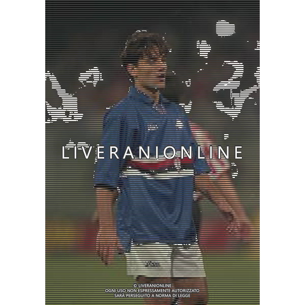 16-09-1997 GENOVA COPPA UEFA SAMPDORIA ATLETICO BILBAO 1-2 NELLA FOTO VINCENZO MONTELLA AG ALDO LIVERANI SAS