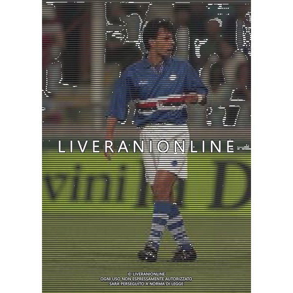 16-09-1997 GENOVA COPPA UEFA SAMPDORIA ATLETICO BILBAO 1-2 NELLA FOTO SANDRO TOVALIERI AG ALDO LIVERANI SAS
