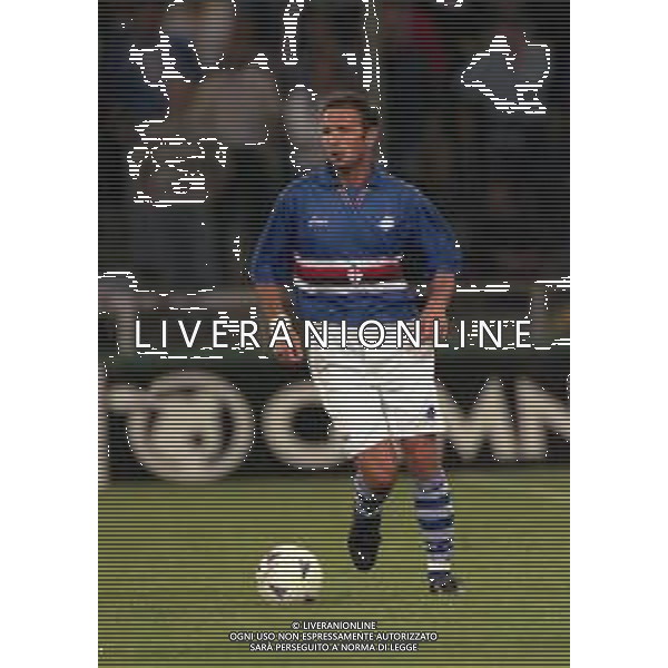 16-09-1997 GENOVA COPPA UEFA SAMPDORIA ATLETICO BILBAO 1-2 NELLA FOTO SINISA MIHAJLOVIC AG ALDO LIVERANI SAS