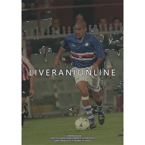 16-09-1997 GENOVA COPPA UEFA SAMPDORIA ATLETICO BILBAO 1-2 NELLA FOTO JUAN SEBASTIAN VERON AG ALDO LIVERANI SAS