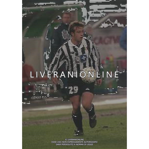 13-01-1999 TORINO - COPPA ITALIA JUVENTUS BOLOGNA 1-2 NELLA FOTO MARCO RIGONI AG ALDO LIVERANI SAS