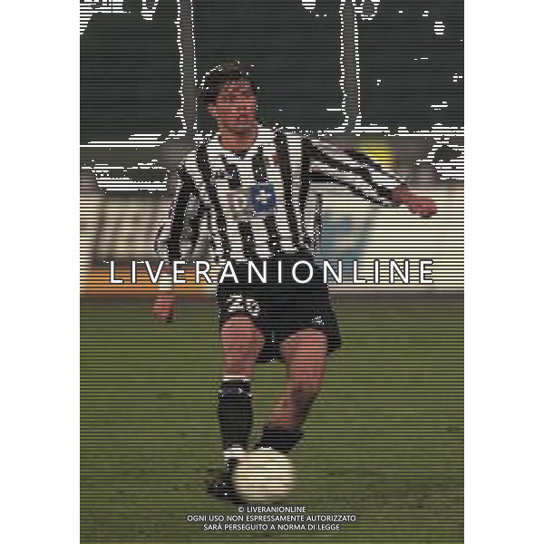 13-01-1999 TORINO - COPPA ITALIA JUVENTUS BOLOGNA 1-2 NELLA FOTO ALESSIO TACCHINARDI AG ALDO LIVERANI SAS