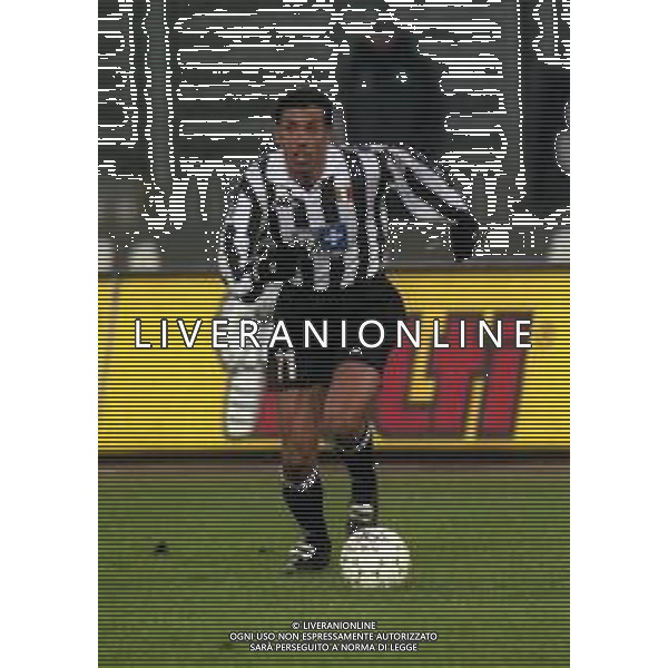 13-01-1999 TORINO - COPPA ITALIA JUVENTUS BOLOGNA 1-2 NELLA FOTO DANIEL FONSECA AG ALDO LIVERANI SAS