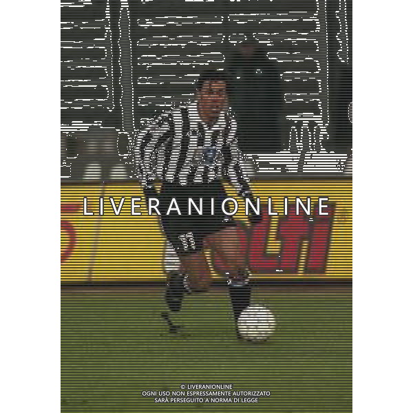 13-01-1999 TORINO - COPPA ITALIA JUVENTUS BOLOGNA 1-2 NELLA FOTO DANIEL FONSECA AG ALDO LIVERANI SAS