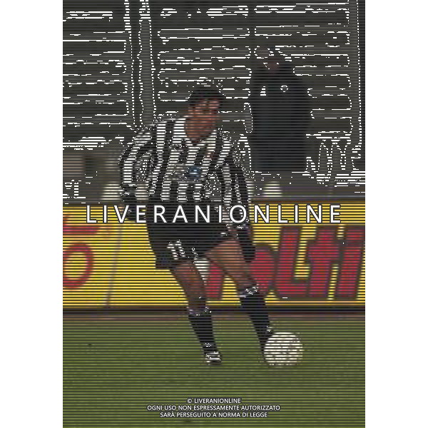 13-01-1999 TORINO - COPPA ITALIA JUVENTUS BOLOGNA 1-2 NELLA FOTO DANIEL FONSECA AG ALDO LIVERANI SAS