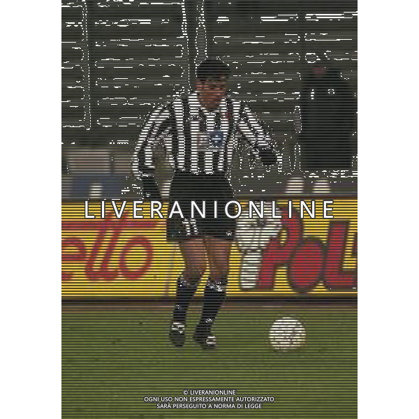 13-01-1999 TORINO - COPPA ITALIA JUVENTUS BOLOGNA 1-2 NELLA FOTO DANIEL FONSECA AG ALDO LIVERANI SAS