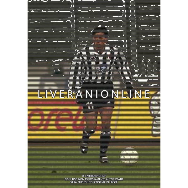 13-01-1999 TORINO - COPPA ITALIA JUVENTUS BOLOGNA 1-2 NELLA FOTO DANIEL FONSECA AG ALDO LIVERANI SAS