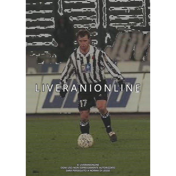 13-01-1999 TORINO - COPPA ITALIA JUVENTUS BOLOGNA 1-2 NELLA FOTO GIANLUCA PESSOTTO AG ALDO LIVERANI SAS