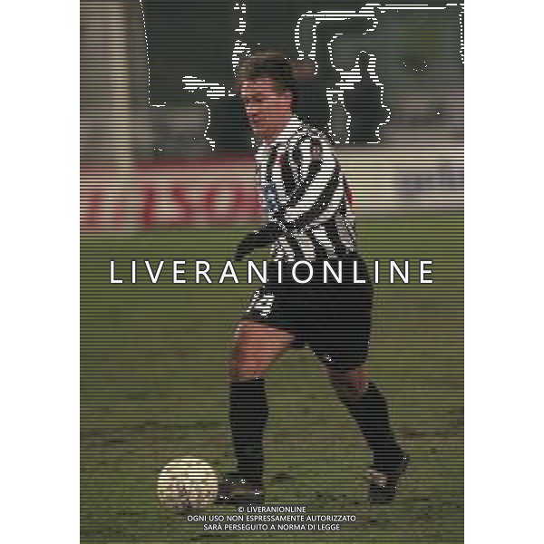 13-01-1999 TORINO - COPPA ITALIA JUVENTUS BOLOGNA 1-2 NELLA FOTO DIDIER DESCHAMPS AG ALDO LIVERANI SAS 