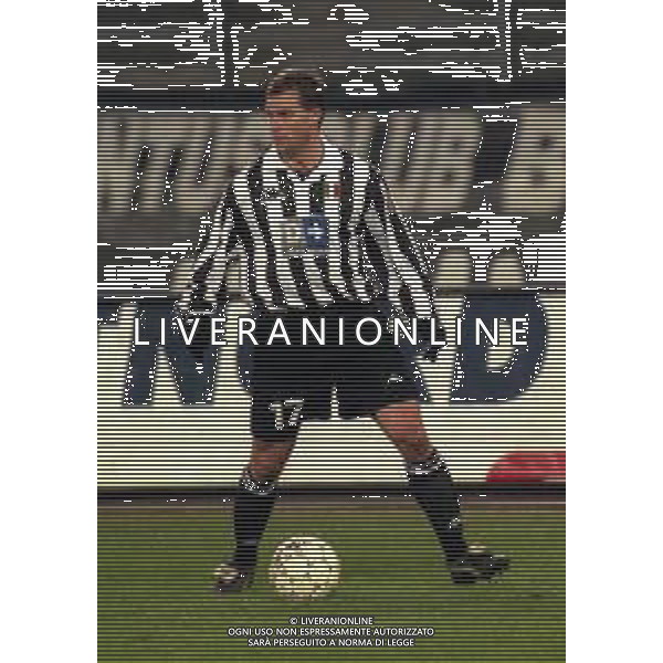 13-01-1999 TORINO - COPPA ITALIA JUVENTUS BOLOGNA 1-2 NELLA FOTO GIANLUCA PESSOTTO AG ALDO LIVERANI SAS