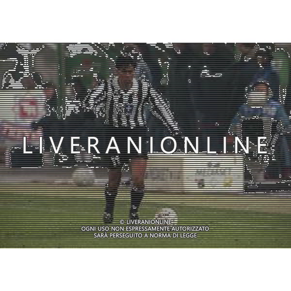 13-01-1999 TORINO - COPPA ITALIA JUVENTUS BOLOGNA 1-2 NELLA FOTO DANIEL FONSECA AG ALDO LIVERANI SAS
