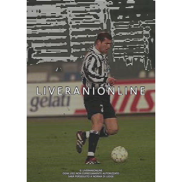 13-01-1999 TORINO - COPPA ITALIA JUVENTUS BOLOGNA 1-2 NELLA FOTO ZINEDINE ZIDANE AG ALDO LIVERANI SAS