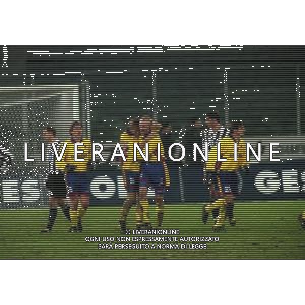 13-01-1999 TORINO - COPPA ITALIA JUVENTUS BOLOGNA 1-2 NELLA FOTO ABBRACCI GIOCATORI BOLOGNA AG ALDO LIVERANI SAS
