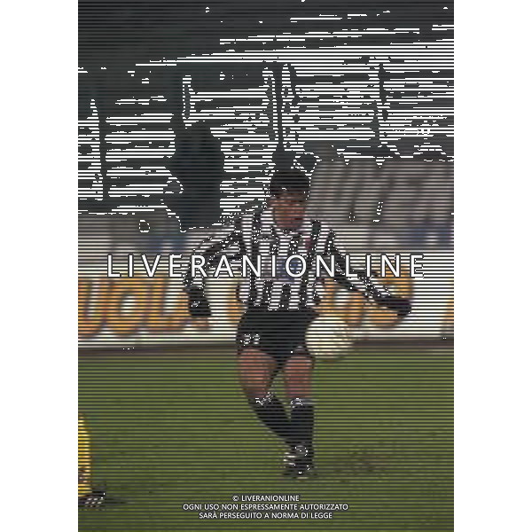 13-01-1999 TORINO - COPPA ITALIA JUVENTUS BOLOGNA 1-2 NELLA FOTO DANIEL FONSECA AG ALDO LIVERANI SAS