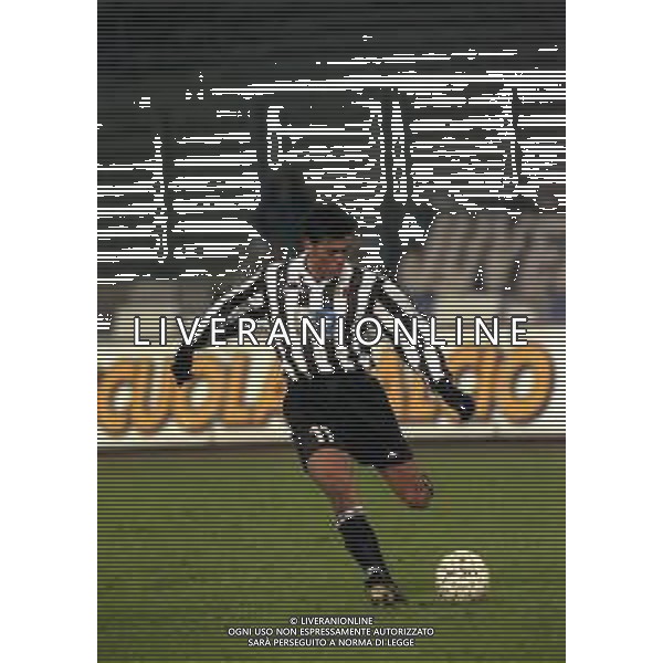 13-01-1999 TORINO - COPPA ITALIA JUVENTUS BOLOGNA 1-2 NELLA FOTO DANIEL FONSECA AG ALDO LIVERANI SAS