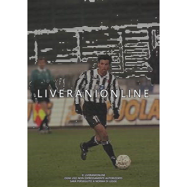 13-01-1999 TORINO - COPPA ITALIA JUVENTUS BOLOGNA 1-2 NELLA FOTO DANIEL FONSECA AG ALDO LIVERANI SAS