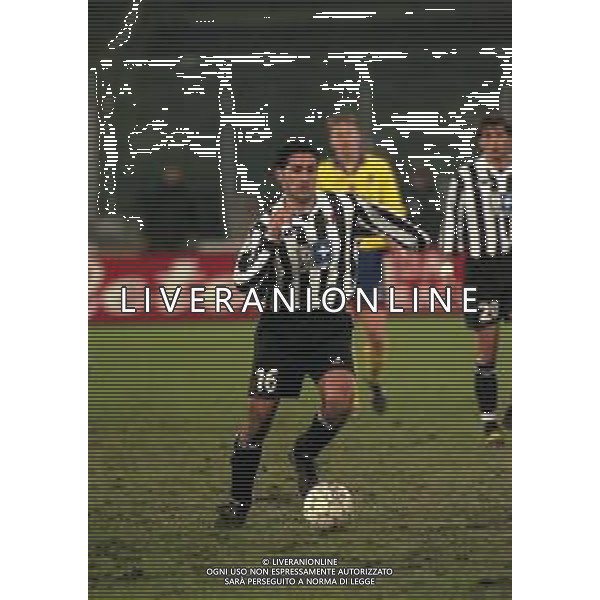 13-01-1999 TORINO - COPPA ITALIA JUVENTUS BOLOGNA 1-2 NELLA FOTO NICOLA AMORUSO AG ALDO LIVERANI SAS