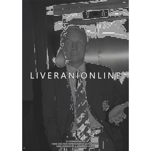 MILANO -AGOSTO 1995 HOTEL BRUN ARRIVO DEL BAYERN MONACO PER IL TROFEO BERLUSCONI NELLA FOTO GIOVANNI TRAPATTONI AG ALDO LIVERANI SAS