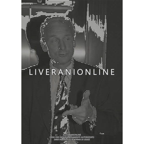 MILANO -AGOSTO 1995 HOTEL BRUN ARRIVO DEL BAYERN MONACO PER IL TROFEO BERLUSCONI NELLA FOTO GIOVANNI TRAPATTONI AG ALDO LIVERANI SAS