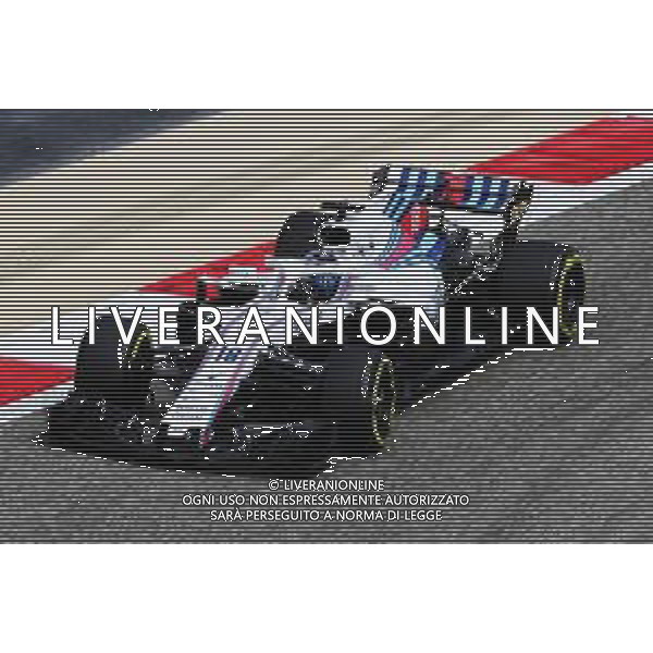 Lance Stroll (CDN) Williams FW41. 06.04.2018. Formula 1 World Championship, Rd 2, Bahrain Grand Prix, Sakhir, Bahrain, Practice Day / AGENZIA ALDO LIVERANI SAS - ITALY ONLY EDITORIAL USE ONLY - F1 Motor Racing - Formula One World Championship - Bahrain Grand Prix - Practice Day - Sakhir, Bahrain 06.04.2018
