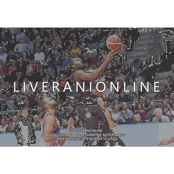 VIRTUS BOLOGNA - CANTU\' BASKET CAMPIONATO SERIE A1 07 APRILE 2018 NELLA FOTO Michael Umeh ©OPTIMAFOTO / AGENZIA ALDO LIVERANI SAS