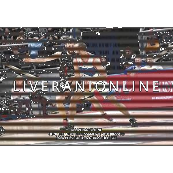 VIRTUS BOLOGNA - CANTU\' BASKET CAMPIONATO SERIE A1 07 APRILE 2018 NELLA FOTO PERRY ELLIS ©OPTIMAFOTO / AGENZIA ALDO LIVERANI SAS