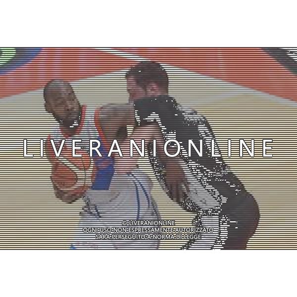 VIRTUS BOLOGNA - CANTU\' BASKET CAMPIONATO SERIE A1 07 APRILE 2018 NELLA FOTO THOMAS CHARLES ©OPTIMAFOTO / AGENZIA ALDO LIVERANI SAS
