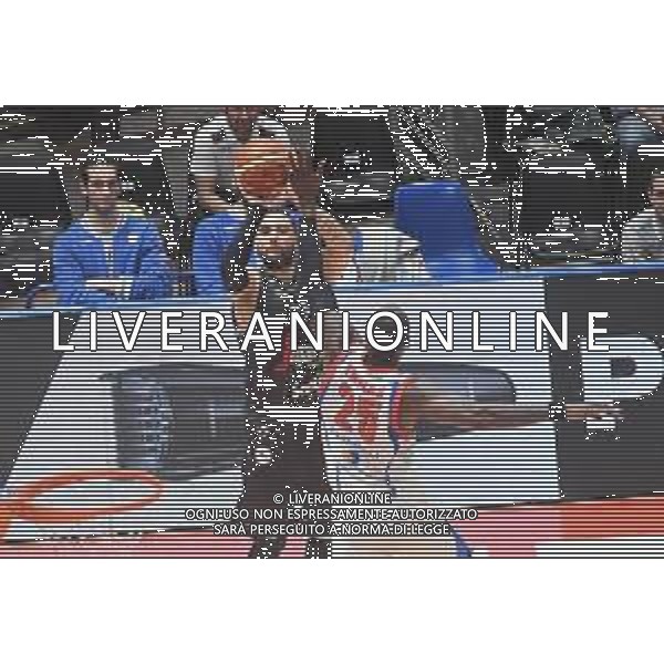 VIRTUS BOLOGNA - CANTU\' BASKET CAMPIONATO SERIE A1 07 APRILE 2018 NELLA FOTO Pietro Aradori ©OPTIMAFOTO / AGENZIA ALDO LIVERANI SAS