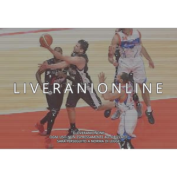 VIRTUS BOLOGNA - CANTU\' BASKET CAMPIONATO SERIE A1 07 APRILE 2018 NELLA FOTO ALESSANDRO GENTILE ©OPTIMAFOTO / AGENZIA ALDO LIVERANI SAS