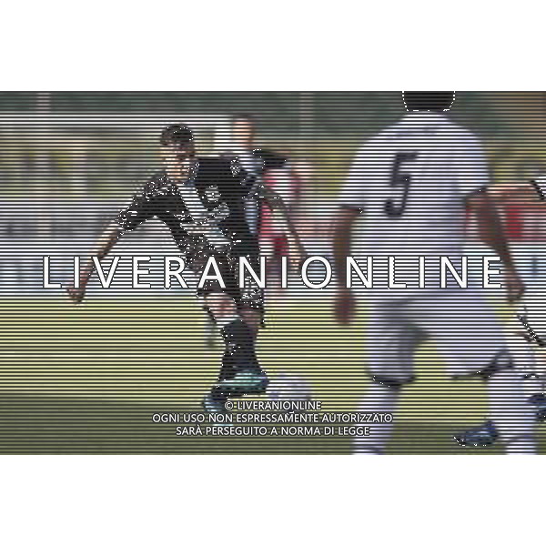 CESENA - VIRTUS ENTELLA serie B ConTe.it 08/04/2018 nella foto:Gatto Leonardo ©Claudio Zamagni/Agenzia Aldo Liverani Gatto Leonardo during Serie B conTe.it match between Cesena and Virtus Entella at Stadio Orogel Dino Manuzzi on April 08, 2018 in Cesena, Italy. photo credit by Claudio Zamagni/Aldo Liverani Photo Agency